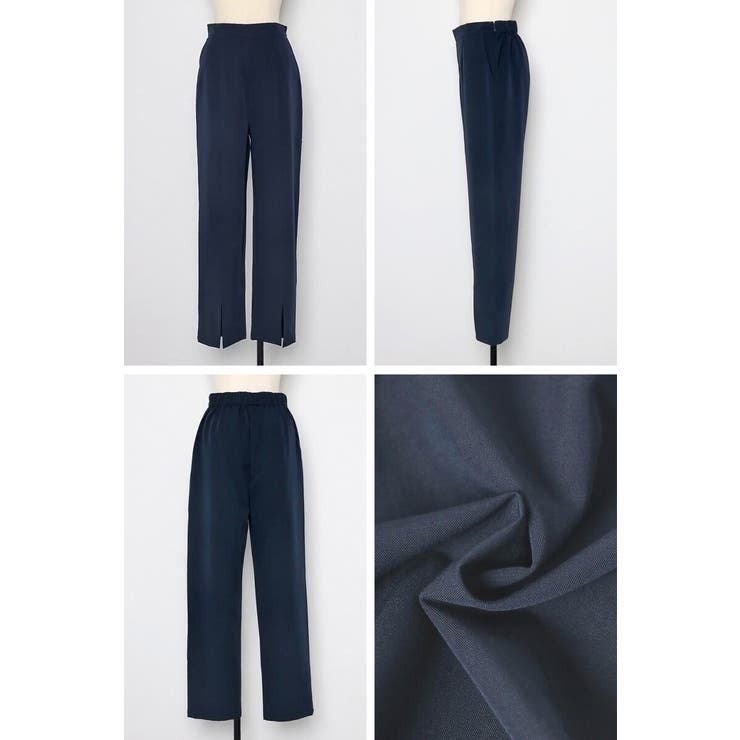 袖タックペプラムブラウス×フロントスリットパンツセットアップ 77 003835 | BONJOUR SAGAN | 詳細画像28 