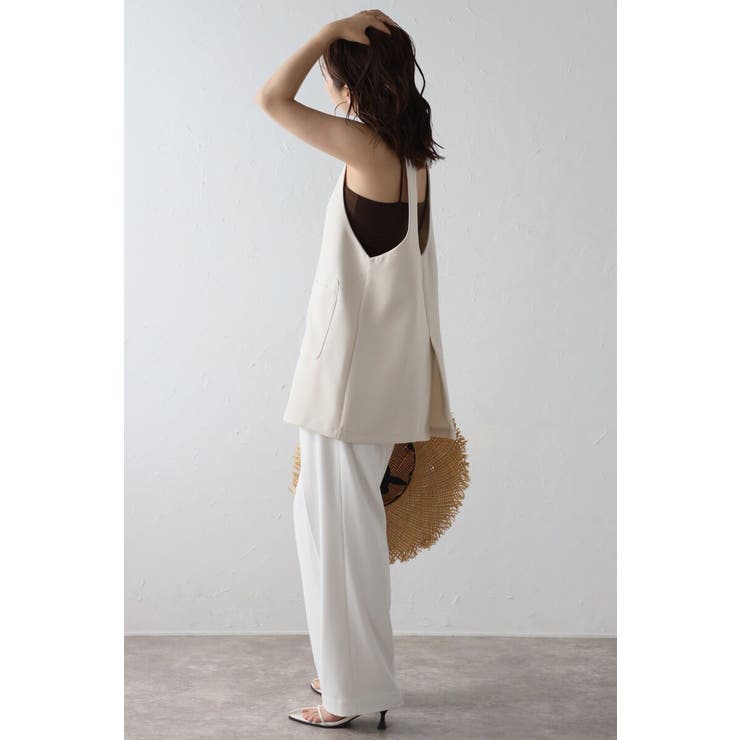 ウェーブネックチュニックベスト 77-003839 | BONJOUR SAGAN | 詳細画像11 