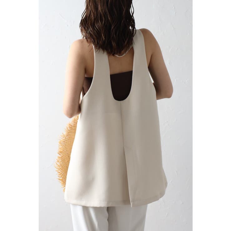 ウェーブネックチュニックベスト 77-003839 | BONJOUR SAGAN | 詳細画像12 