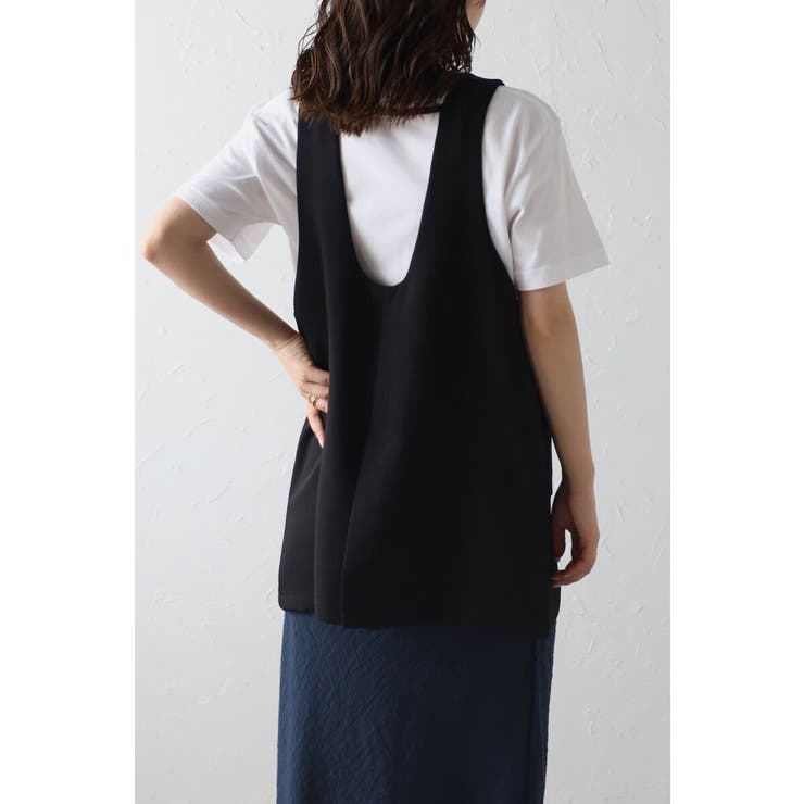 ウェーブネックチュニックベスト 77-003839 | BONJOUR SAGAN | 詳細画像17 
