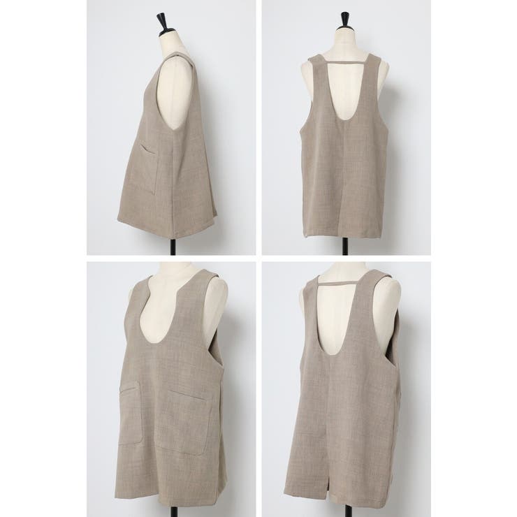 ウェーブネックチュニックベスト 77-003839 | BONJOUR SAGAN | 詳細画像20 