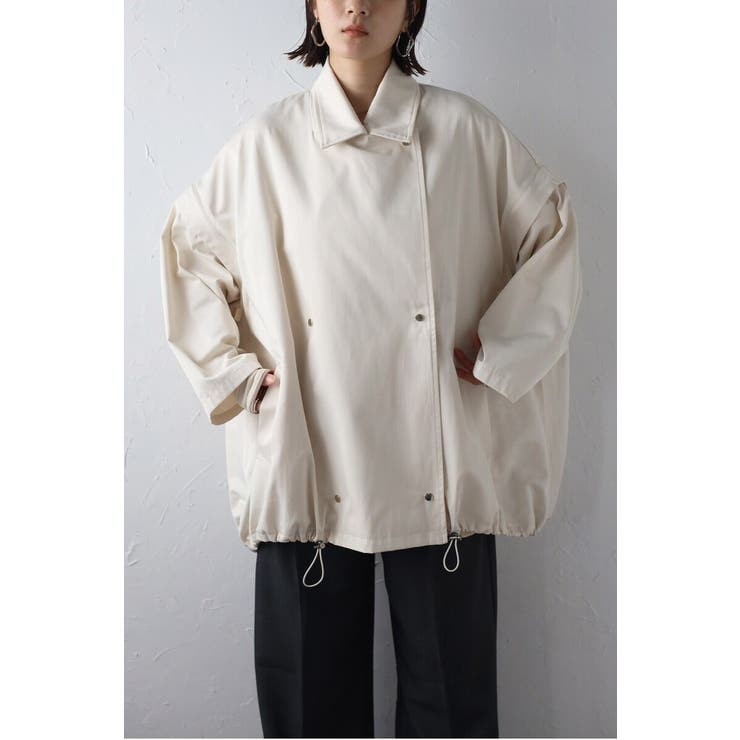 IVORY | 袖2WAYコクーンブルゾン 77-003852 | BONJOUR SAGAN