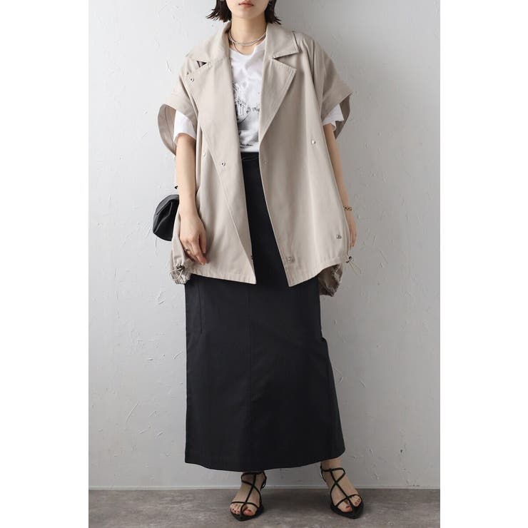 袖2WAYコクーンブルゾン 77-003852 | BONJOUR SAGAN | 詳細画像1 