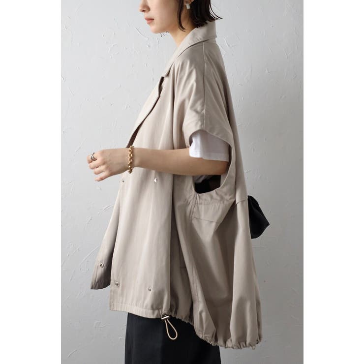 袖2WAYコクーンブルゾン 77-003852 | BONJOUR SAGAN | 詳細画像2 