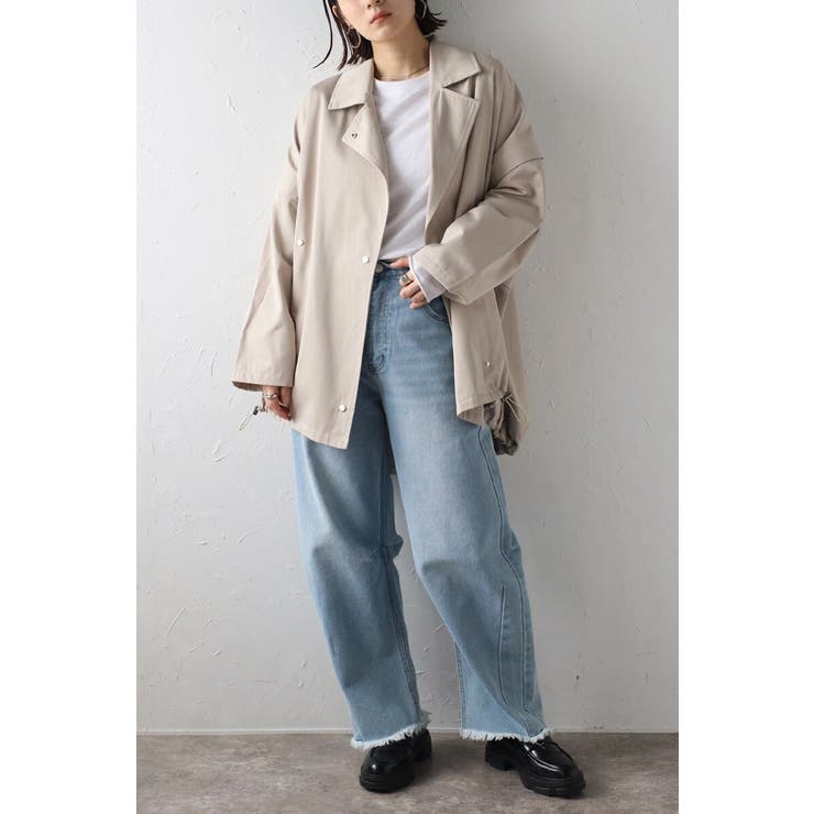 袖2WAYコクーンブルゾン 77-003852 | BONJOUR SAGAN | 詳細画像7 