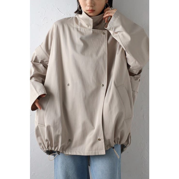 袖2WAYコクーンブルゾン 77-003852 | BONJOUR SAGAN | 詳細画像14 