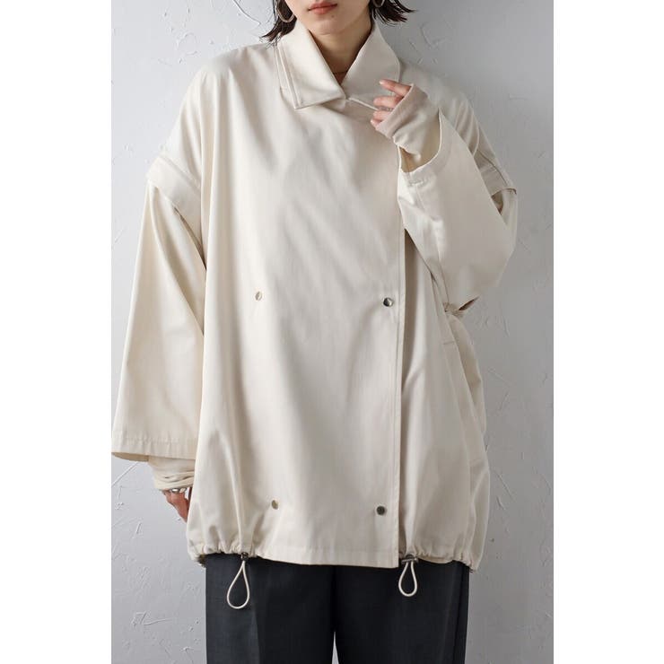 袖2WAYコクーンブルゾン 77-003852 | BONJOUR SAGAN | 詳細画像20 