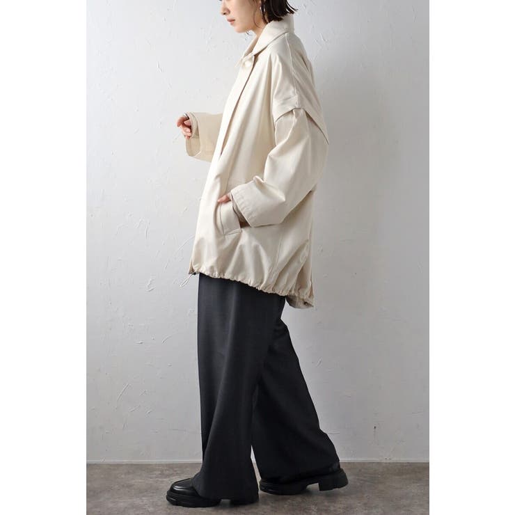 袖2WAYコクーンブルゾン 77-003852 | BONJOUR SAGAN | 詳細画像23 