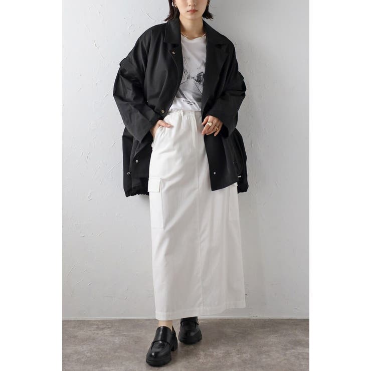 袖2WAYコクーンブルゾン 77-003852 | BONJOUR SAGAN | 詳細画像40 