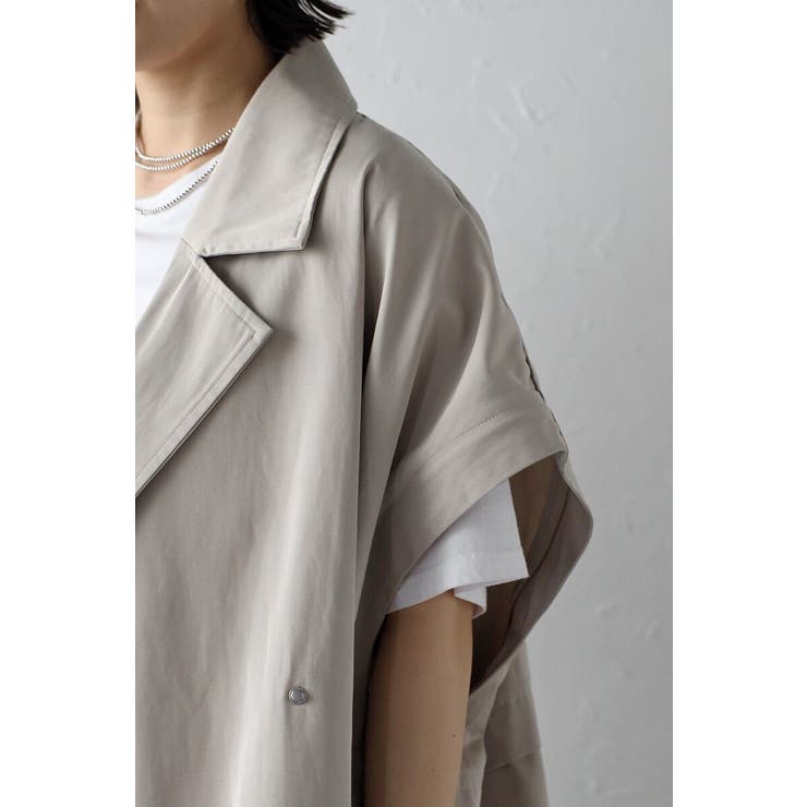 袖2WAYコクーンブルゾン 77-003852 | BONJOUR SAGAN | 詳細画像56 