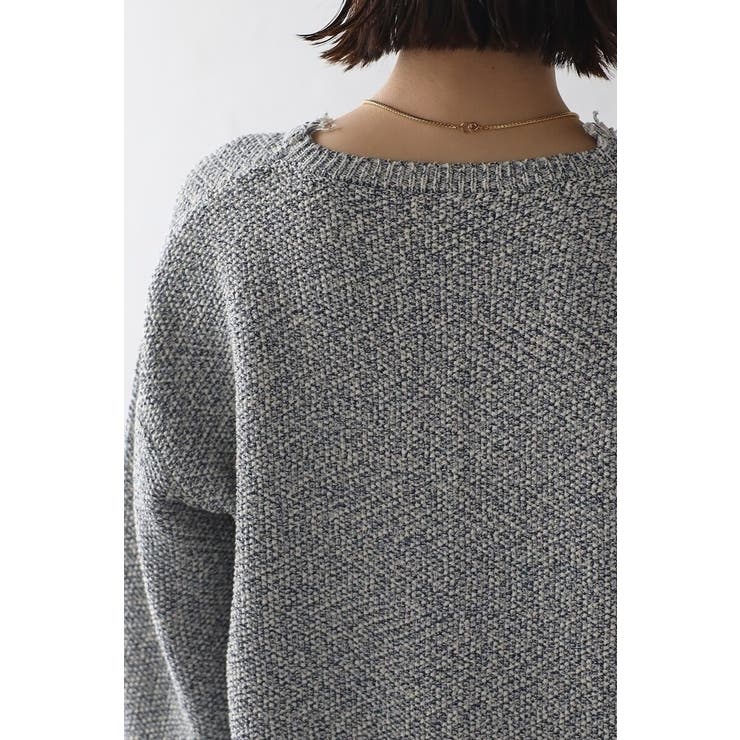 Vネックサマーツイードプルオーバー 77-003863 | BONJOUR SAGAN | 詳細画像20 