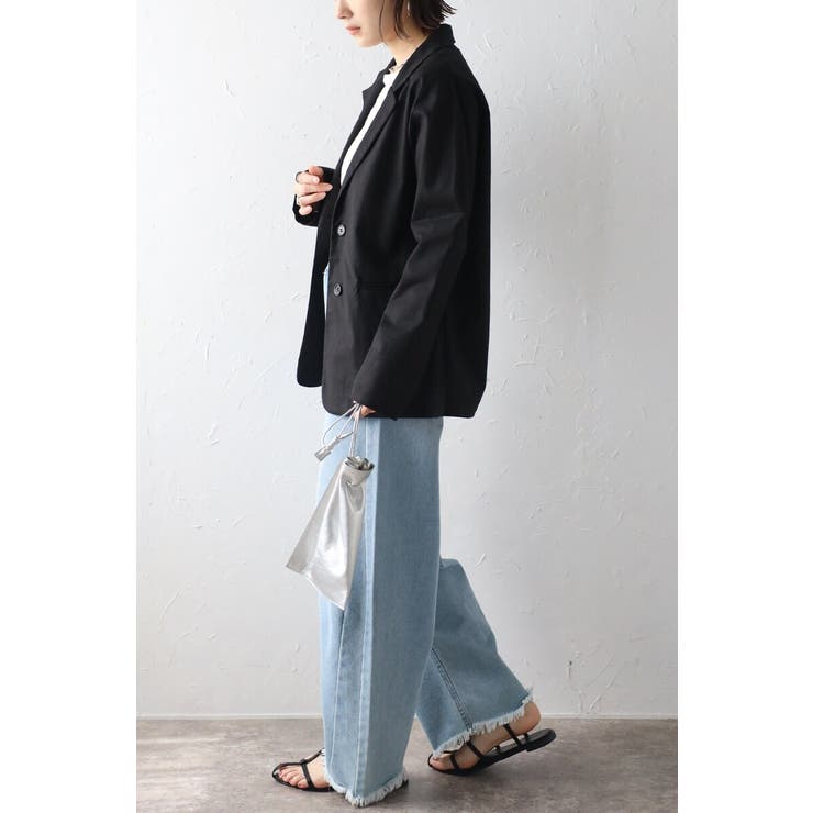 バックデザインジャケット 77-003865 | BONJOUR SAGAN | 詳細画像19 