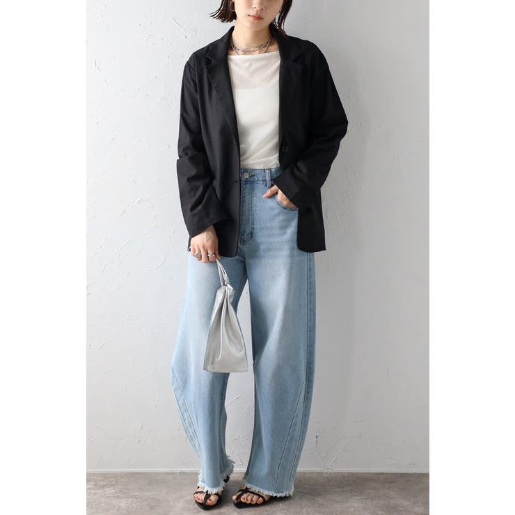 バックデザインジャケット 77-003865 | BONJOUR SAGAN | 詳細画像20 