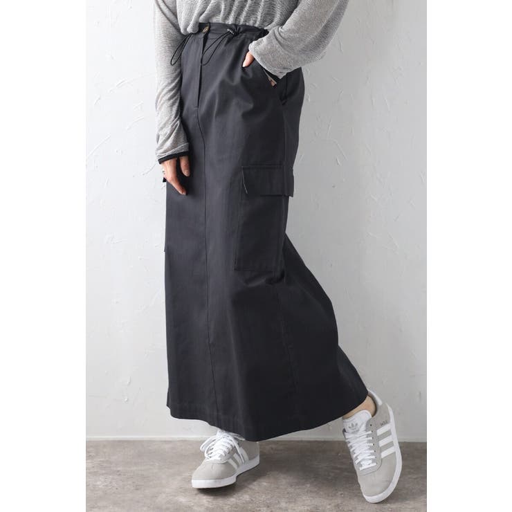 ウエストドロストIラインスカート 77-003867 | BONJOUR SAGAN | 詳細画像2 