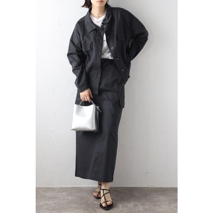 ウエストドロストIラインスカート 77-003867 | BONJOUR SAGAN | 詳細画像3 