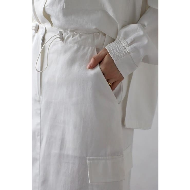 ウエストドロストIラインスカート 77-003867 | BONJOUR SAGAN | 詳細画像15 