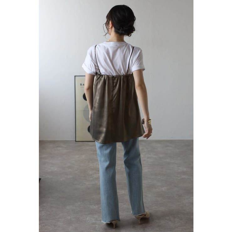 2WAYサテンキャミソール 77-003868 | BONJOUR SAGAN | 詳細画像4 