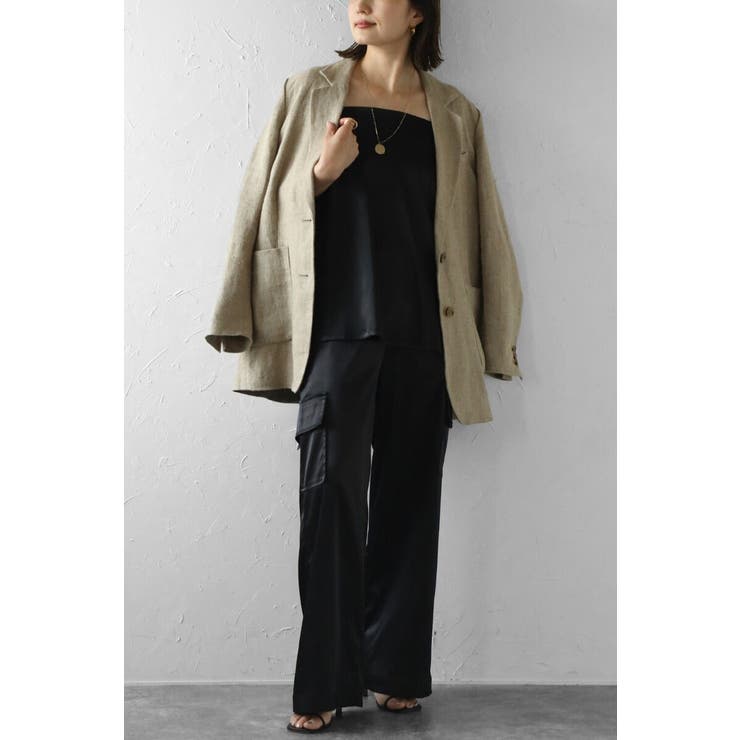 2WAYサテンキャミソール 77-003868 | BONJOUR SAGAN | 詳細画像31 