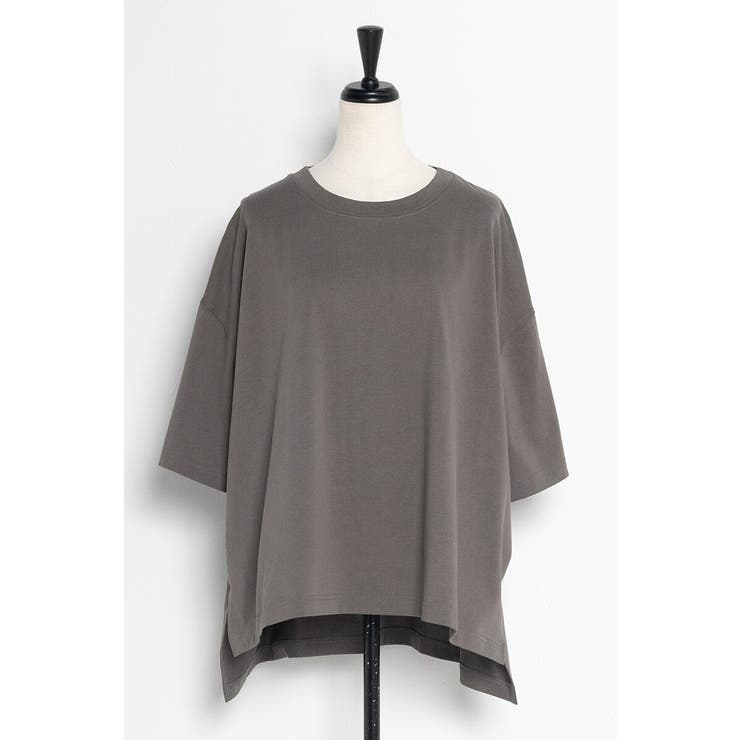 ビッグシルエット前後差Tシャツ 77-003873 | BONJOUR SAGAN | 詳細画像27 