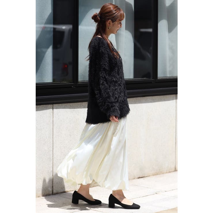 サテンバルーンスカート 77-003880 | BONJOUR SAGAN | 詳細画像2 