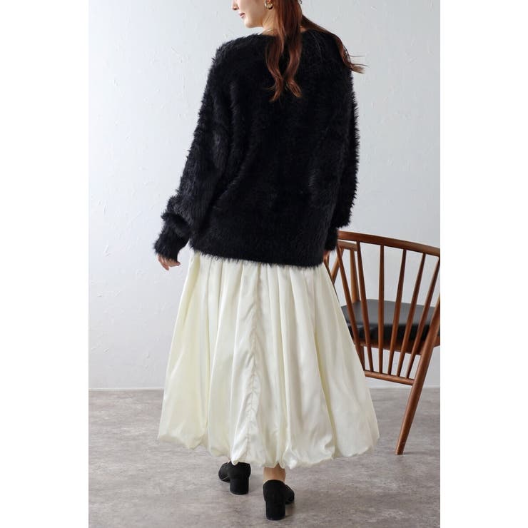 サテンバルーンスカート 77-003880 | BONJOUR SAGAN | 詳細画像8 