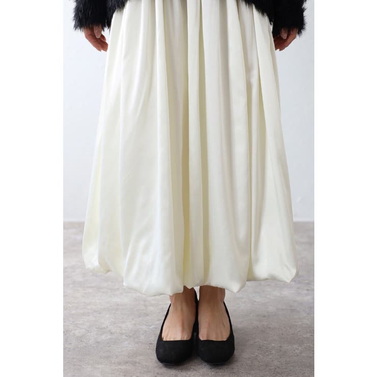 サテンバルーンスカート 77-003880 | BONJOUR SAGAN | 詳細画像10 