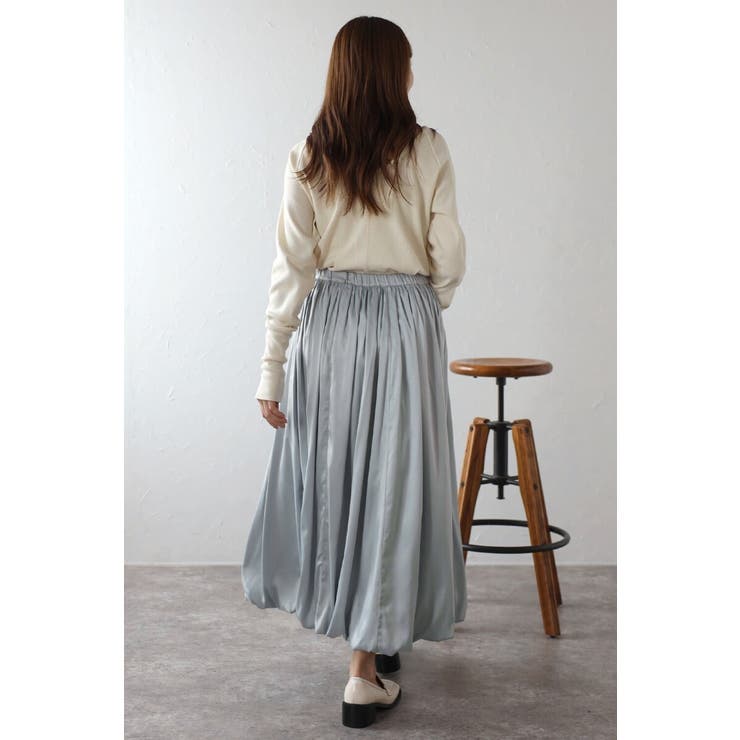 サテンバルーンスカート 77-003880 | BONJOUR SAGAN | 詳細画像25 