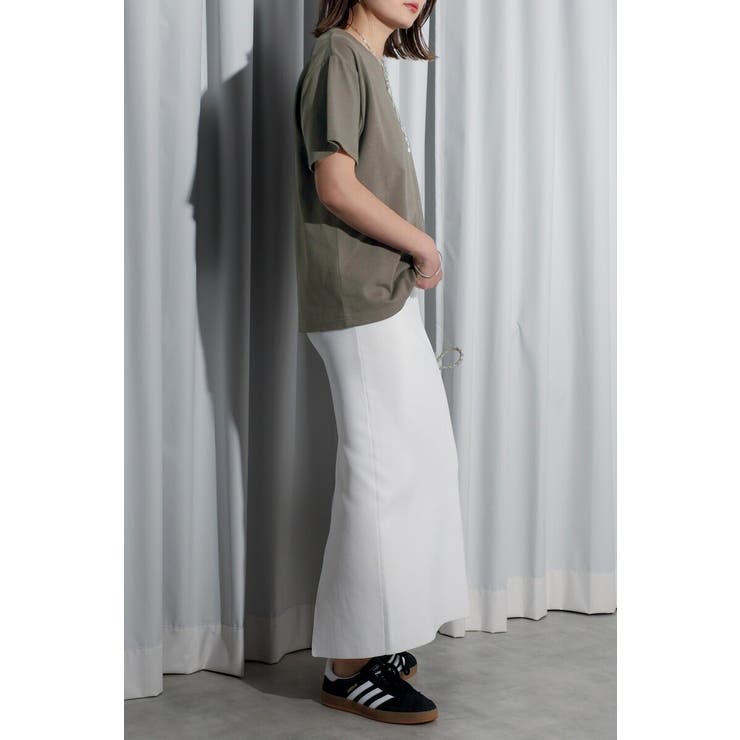 バックビッグラベルTシャツ 77-003889 | BONJOUR SAGAN | 詳細画像3 