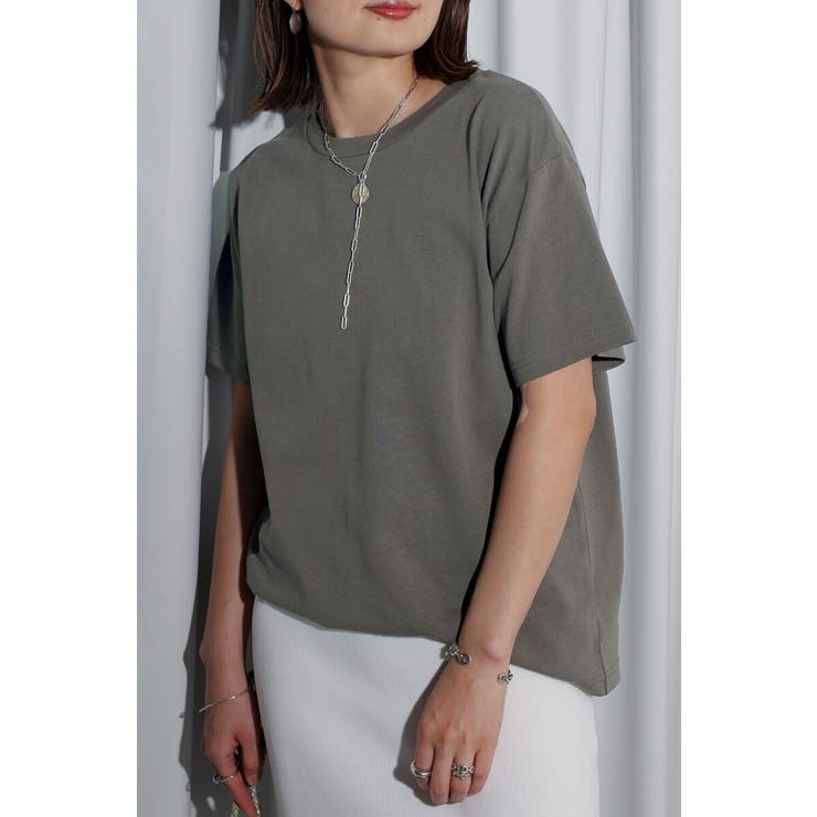 バックビッグラベルTシャツ 77-003889 | BONJOUR SAGAN | 詳細画像4 