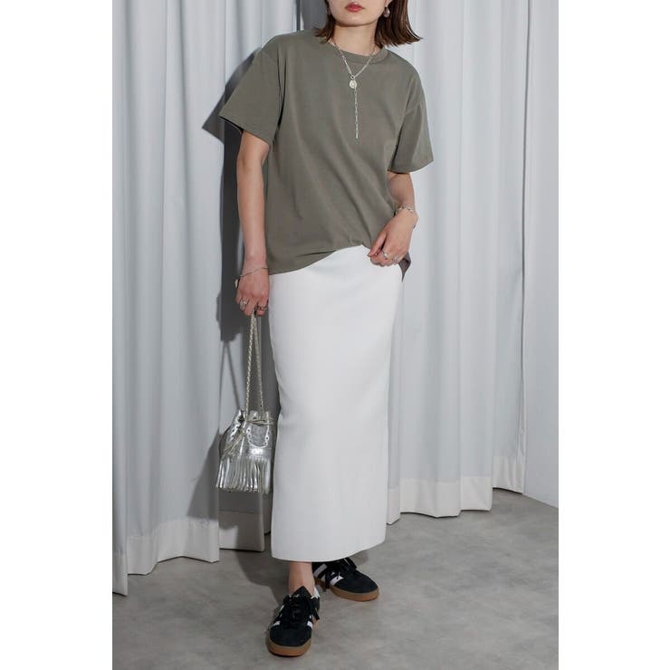 バックビッグラベルTシャツ 77-003889 | BONJOUR SAGAN | 詳細画像5 