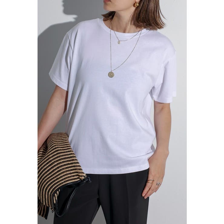 バックビッグラベルTシャツ 77-003889 | BONJOUR SAGAN | 詳細画像12 