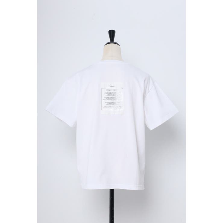 バックビッグラベルTシャツ 77-003889 | BONJOUR SAGAN | 詳細画像18 