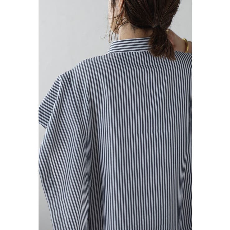 バンドカラースクエアポンチョシャツ  77-003892 | BONJOUR SAGAN | 詳細画像9 