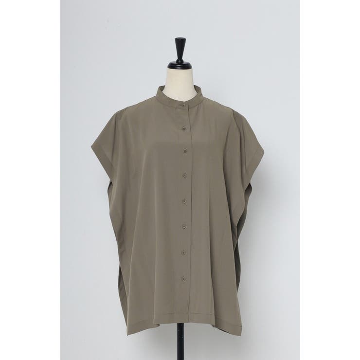 バンドカラースクエアポンチョシャツ  77-003892 | BONJOUR SAGAN | 詳細画像40 