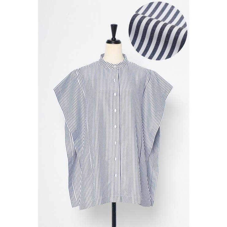 バンドカラースクエアポンチョシャツ  77-003892 | BONJOUR SAGAN | 詳細画像42 