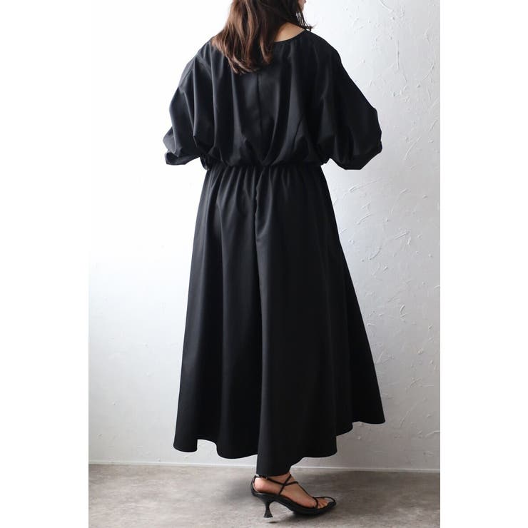 前後2WAYキャンディースリーブディープVワンピース 77-003894 | BONJOUR SAGAN | 詳細画像22 