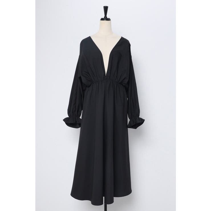 前後2WAYキャンディースリーブディープVワンピース 77-003894 | BONJOUR SAGAN | 詳細画像33 