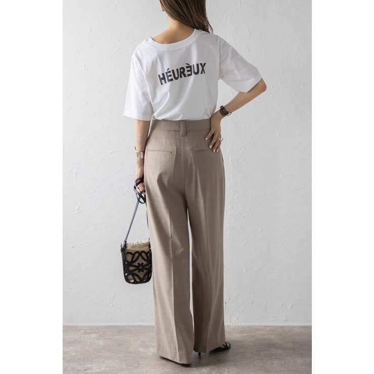 前後2WAYロゴTシャツ 77-003895 | BONJOUR SAGAN | 詳細画像8 