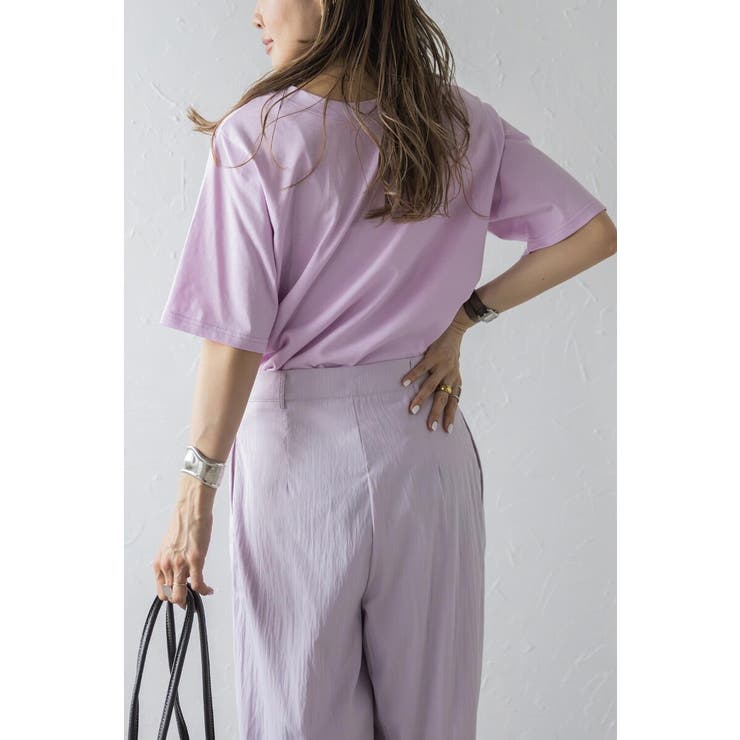 前後2WAYロゴTシャツ 77-003895 | BONJOUR SAGAN | 詳細画像14 