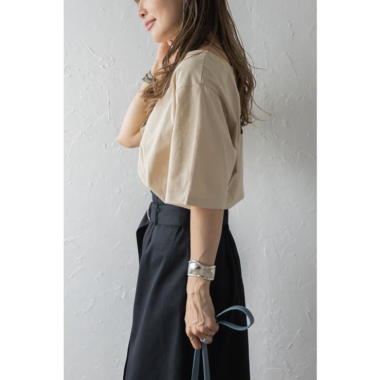 前後2WAYロゴTシャツ 77-003895 | BONJOUR SAGAN | 詳細画像19 