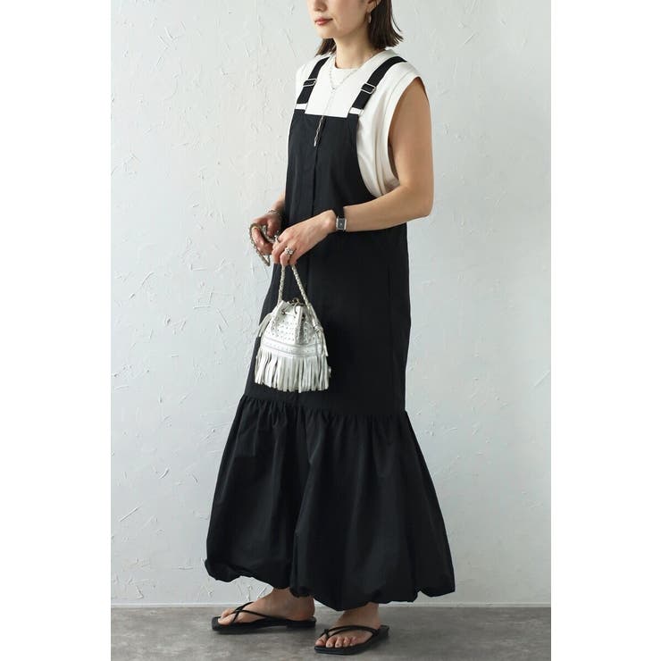 裾バルーンジャンパースカート 77-003903 | BONJOUR SAGAN | 詳細画像2 