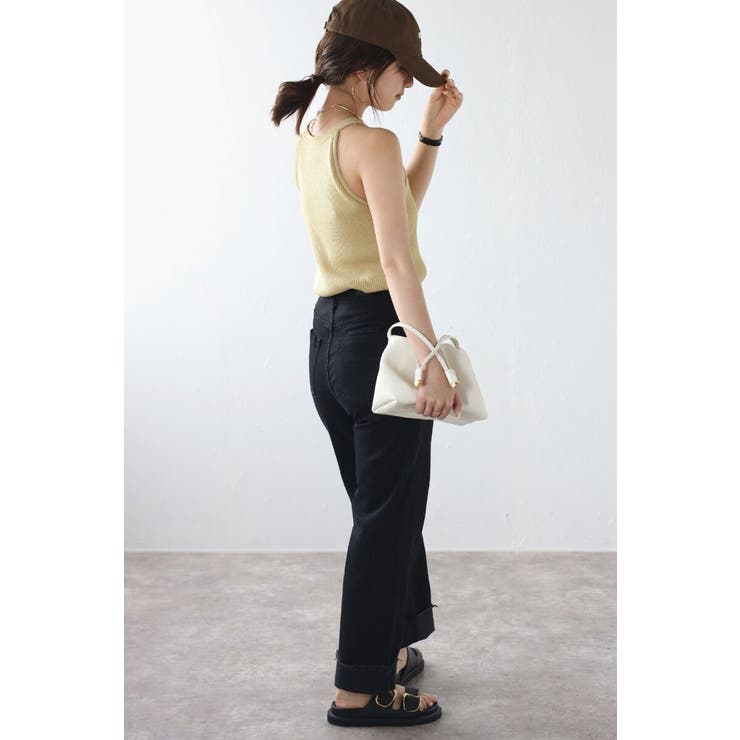 カップ付きホルターネックラメニットタンク 77-003907 | BONJOUR SAGAN | 詳細画像13 