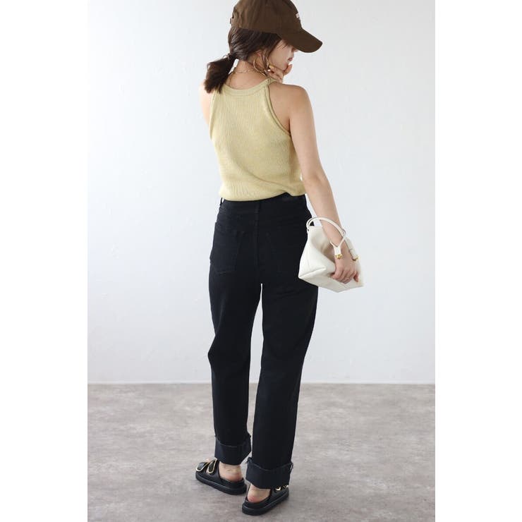 カップ付きホルターネックラメニットタンク 77-003907 | BONJOUR SAGAN | 詳細画像15 