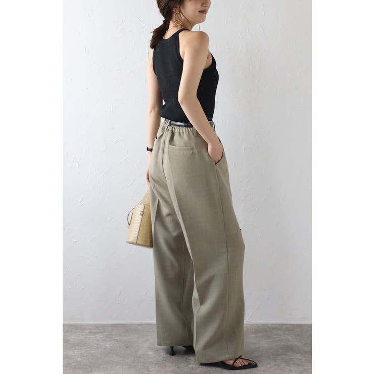 カップ付きホルターネックラメニットタンク 77-003907 | BONJOUR SAGAN | 詳細画像26 