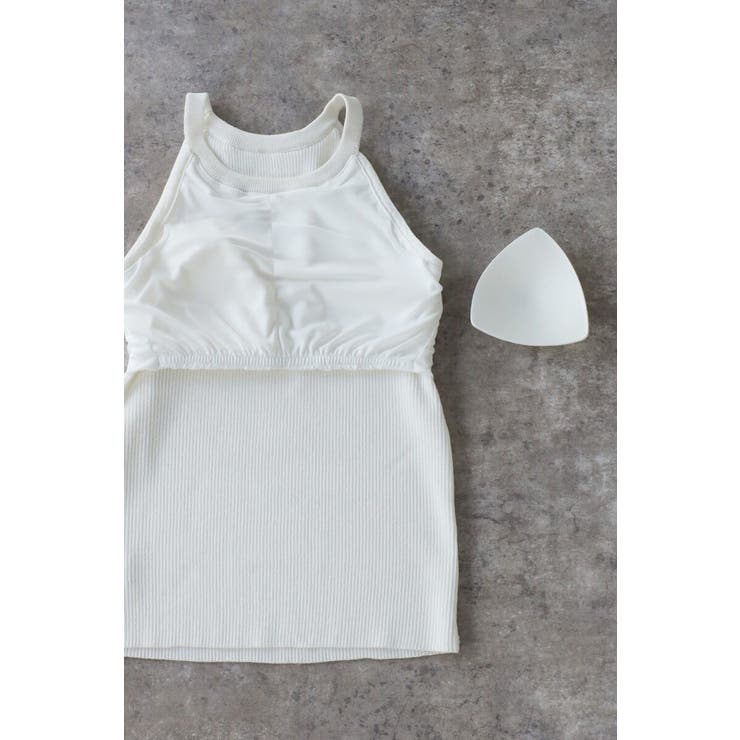 カップ付きホルターネックラメニットタンク 77-003907 | BONJOUR SAGAN | 詳細画像30 