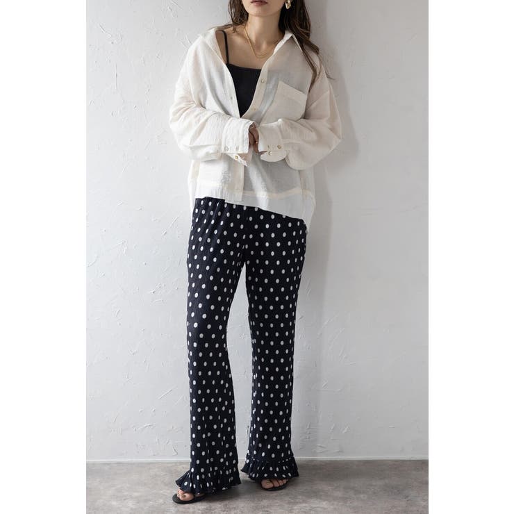 カップ付きラメニットキャミ 77-003941 | BONJOUR SAGAN | 詳細画像7 