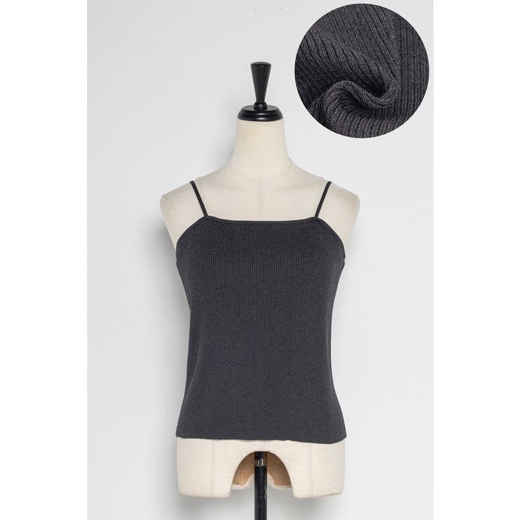 カップ付きラメニットキャミ 77-003941 | BONJOUR SAGAN | 詳細画像23 