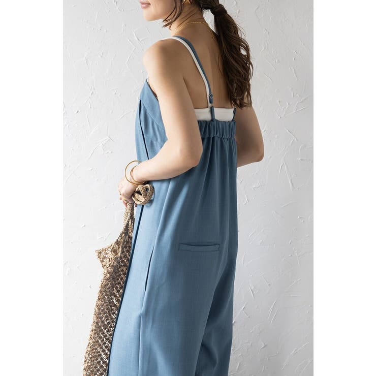 センターシームキャミサロペット  77-003953 | BONJOUR SAGAN | 詳細画像3 