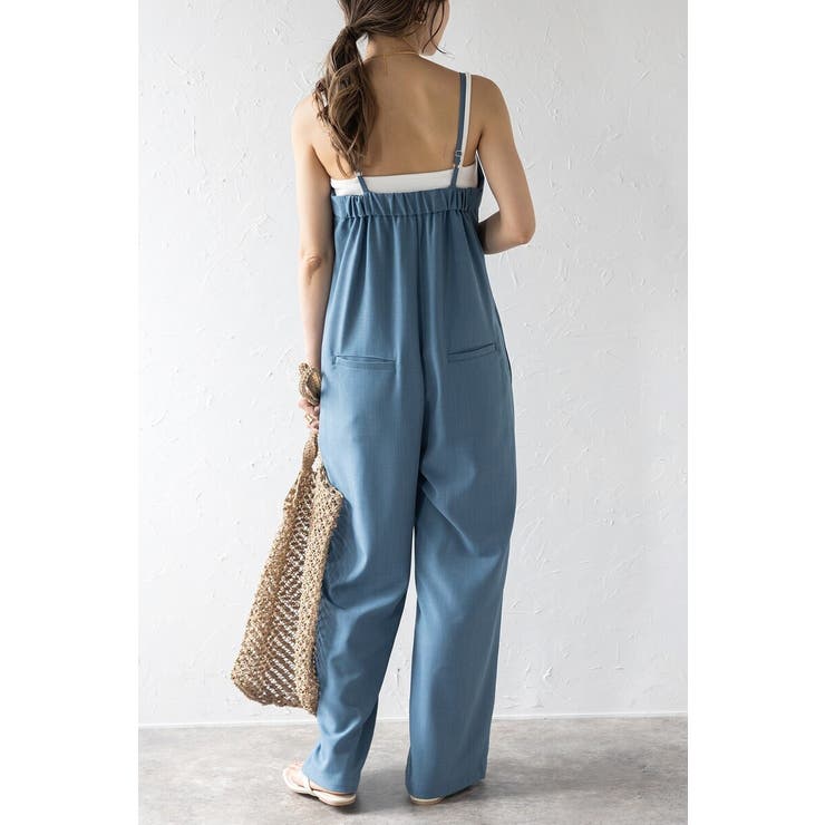 センターシームキャミサロペット  77-003953 | BONJOUR SAGAN | 詳細画像4 