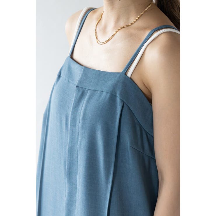 センターシームキャミサロペット  77-003953 | BONJOUR SAGAN | 詳細画像7 